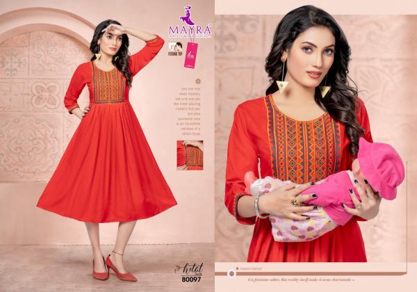 Mayra Hetal Vol 2 Fancy Feeding Kurti Collection